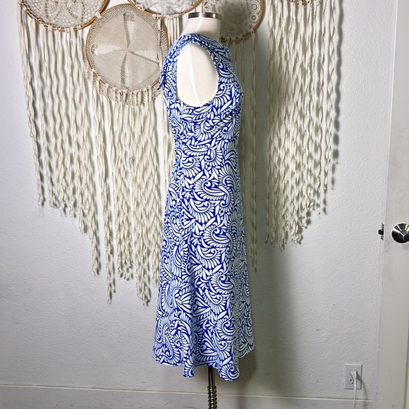 Boden Clarissa Midi Length Sleeveless Dress Size 12P - Picture 2 of 15